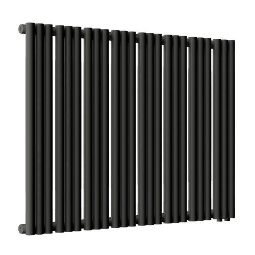 Радиатор стальной Empatiko Takt R1-952-500 Coal Black 952x536 24 секции, вертикальный 1-трубчатый, нижнее правое подключение, черный угольный