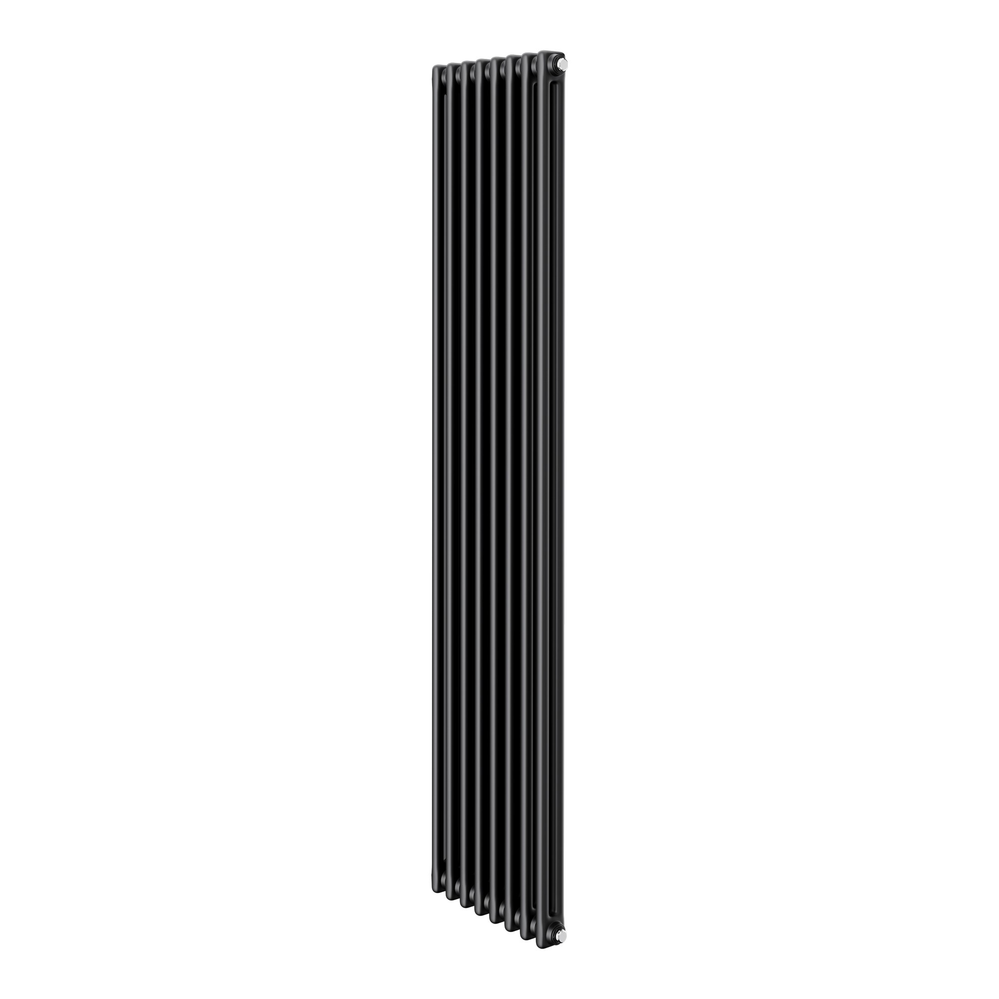 Радиатор стальной трубчатый Royal Thermo Insignia C2180, 8 секций, черный матовый (RAL9005m)