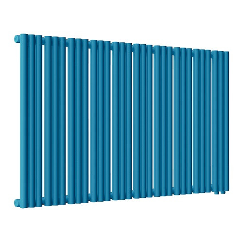 Радиатор стальной Empatiko Takt R1-1192-500 Night Blue 1192x536 30 секций, вертикальный 1-трубчатый, нижнее правое подключение, синий вечерний