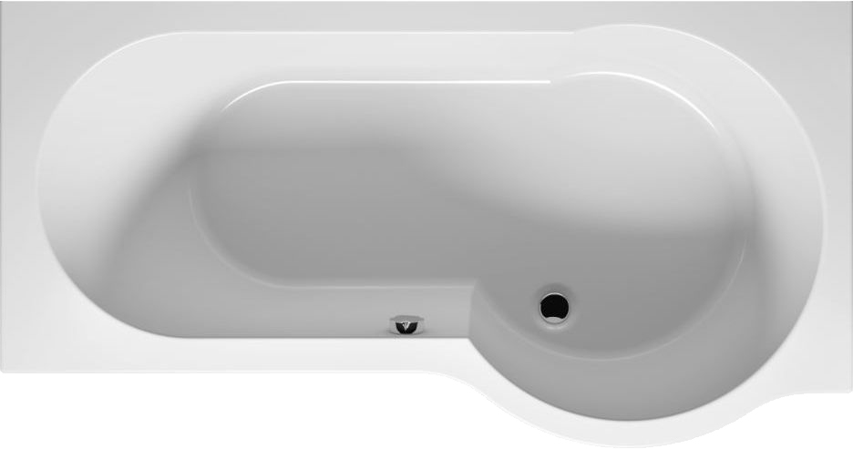 Ванна акриловая Riho Dorado 170x75/90 асимметричная левая