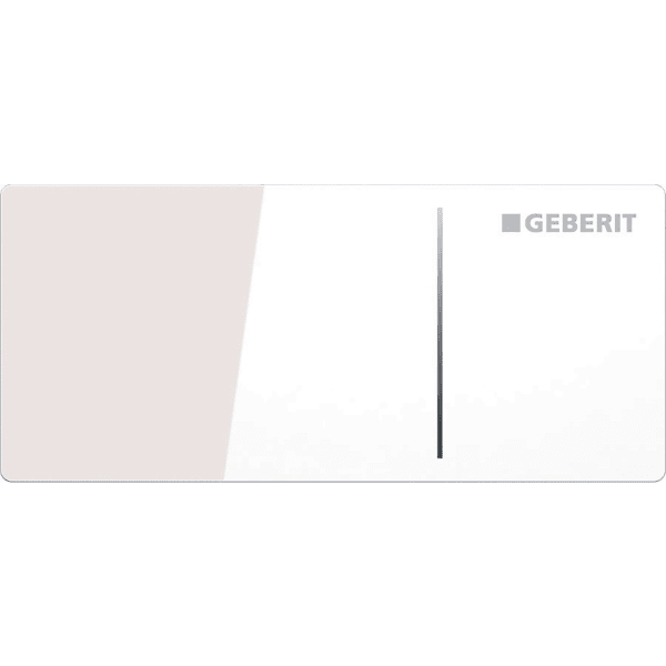 Клавиша дистанционного смыва Geberit Sigma 70 115.635.SI.1 стекло белое