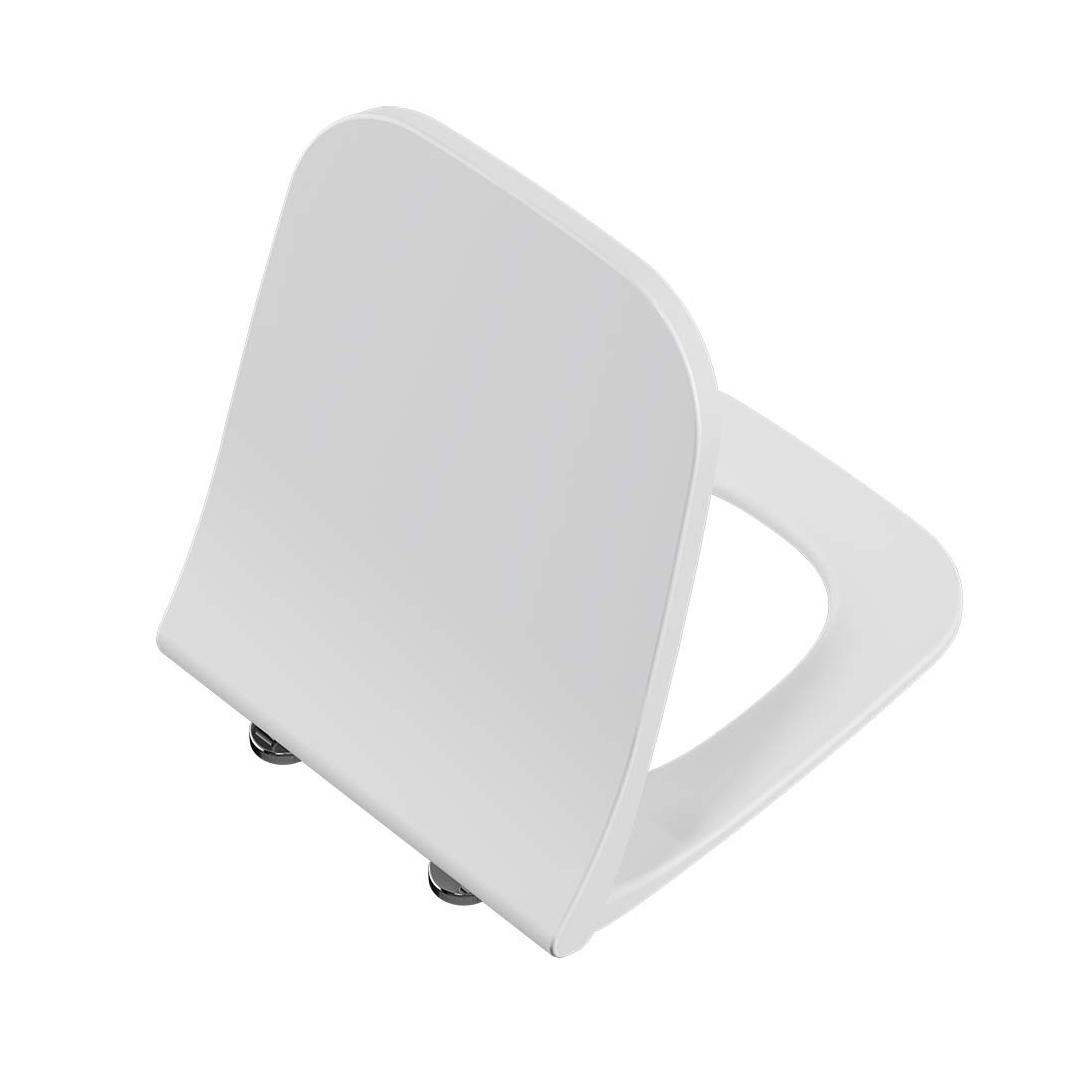 Крышка-сиденье для унитаза VitrA Integra Square 191-003-009 тонкое, с микролифтом, белый