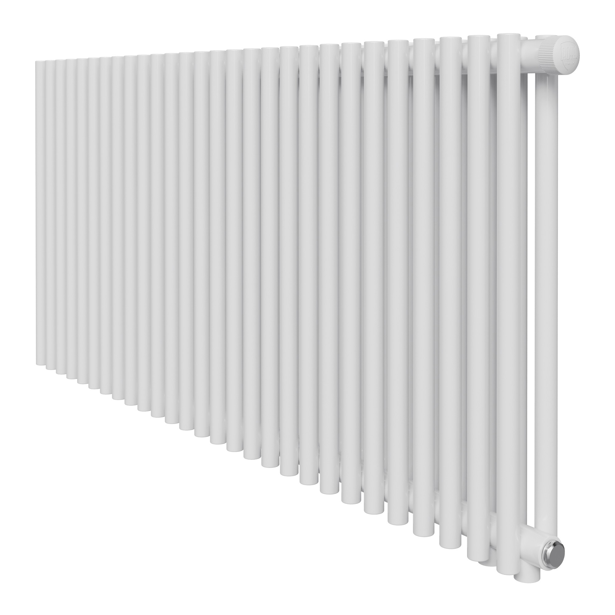 Радиатор стальной трубчатый Royal Thermo Shift R22 VC2050, 24 секции, белый глянцевый (RAL9016)