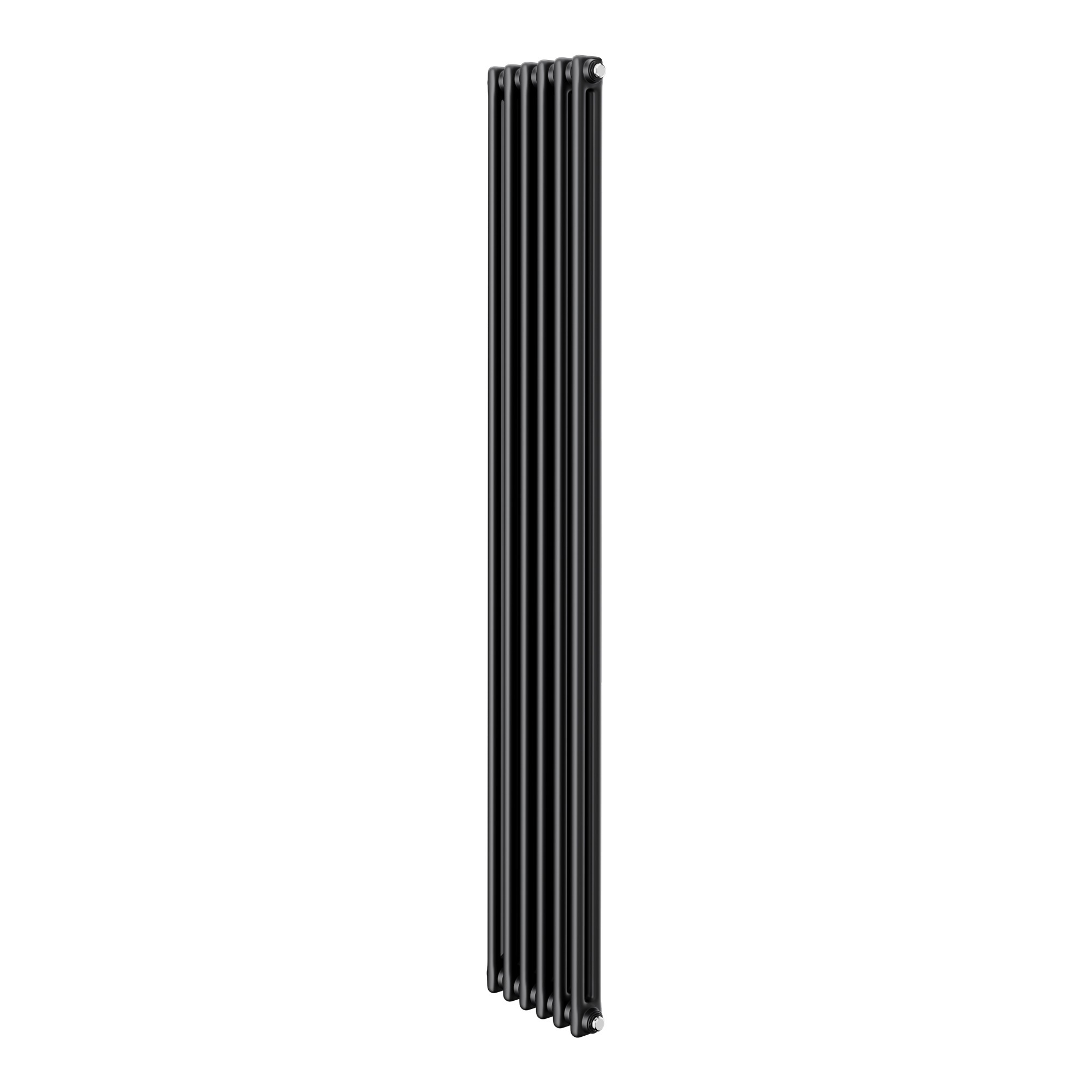 Радиатор стальной трубчатый Royal Thermo Insignia C2180, 6 секций, черный матовый (RAL9005m)