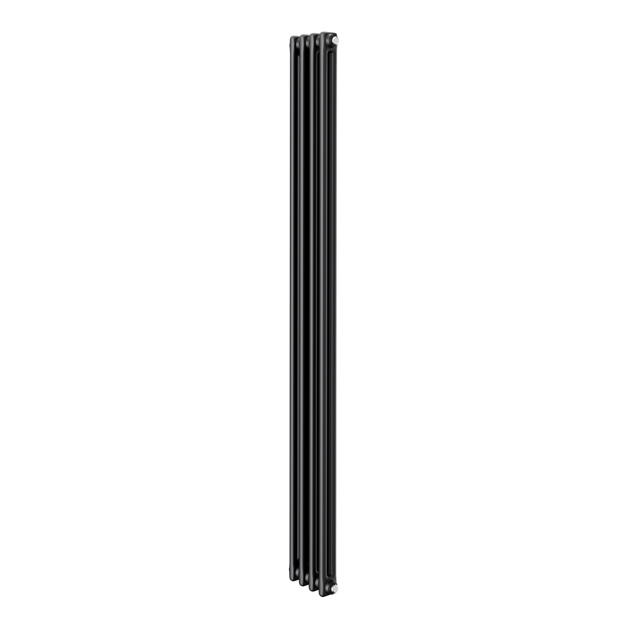 Радиатор стальной трубчатый Royal Thermo Insignia C2180, 4 секции, черный матовый (RAL9005m)