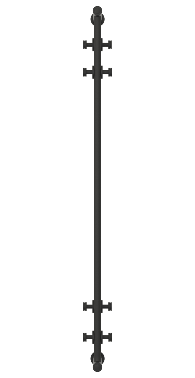 Полотенцесушитель водяной Сунержа Хорда 1200х195 подключение вертикальное / горизонтальное, муар темный титан