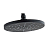 Верхний душ Melodia MKP27000С_bk D225мм, черный
