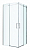 Душевой уголок Berges Melita 80x80 стекло прозрачное, профиль хром сильвер