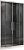 Душевая дверь Abber Schwarzer Diamant AG33150H раздвижная 150x195 cм, стекло прозрачное / профиль хром