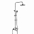 Душевая стойка Rossinka Q02-46 для ванны и душа, с регулируемой высотой штанги, поворотным изливом и