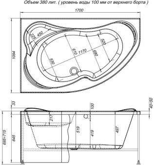 FRONTALNAYA_PANEL_DLYA_VANNY_AQUANET_CAPRI_170_L_MONTAZHNAYA_SKHEMA_1