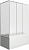 Шторка на ванну BAS Кэмерон 120x145 3-х створчатая, стекло