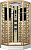 Душевая кабина Niagara Lux 7717G 100x100 см, стекло тонированное / профиль золото