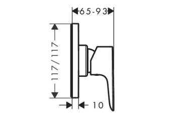 SMESITEL_DLYA_DUSHA_HANSGROHE_TALIS_E_71764000_MONTAZHNAYA_SKHEMA_1