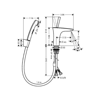SMESITEL_S_GIGIENICHESKIM_DUSHEM_HANSGROHE_PURAVIDA_15275400_MONTAZHNAYA_SKHEMA_1