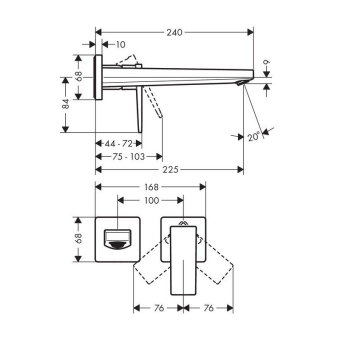 SMESITEL_DLYA_RAKOVINY_HANSGROHE_METROPOL_32526670_MONTAZHNAYA_SKHEMA_1