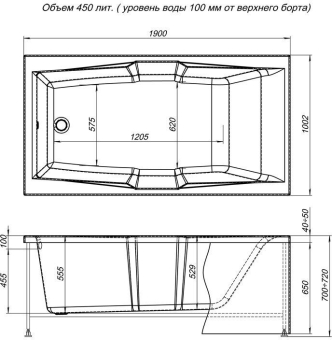 FRONTALNAYA_PANEL_DLYA_VANNY_AQUANET_VEGA_190_MONTAZHNAYA_SKHEMA_1