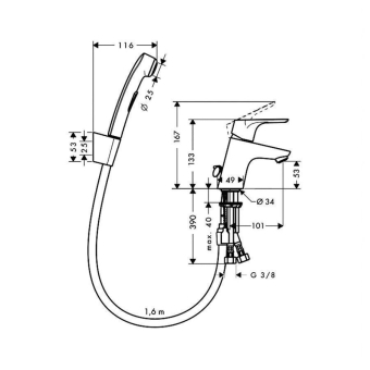 SMESITEL_S_GIGIENICHESKIM_DUSHEM_HANSGROHE_FOCUS_31926000_MONTAZHNAYA_SKHEMA_1