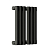 Радиатор стальной Empatiko Takt S1-232-200 Confident Black 232x236 6 секций, вертикальный 1-трубчатый, боковое подключение, черный (Confident Black)