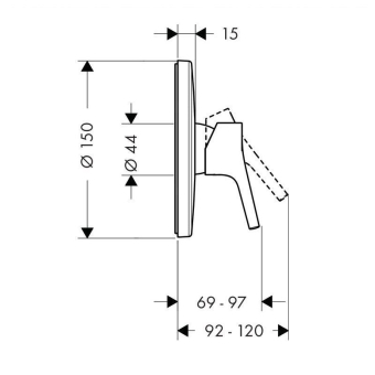 SMESITEL_DLYA_DUSHA_HANSGROHE_TALIS_S_72606000_MONTAZHNAYA_SKHEMA_1