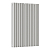 Радиатор стальной Empatiko Takt S2-592-500 Cozy grey 592x536 30 секций, вертикальный 2-трубчатый, боковое подключение, серый (Cozy grey)
