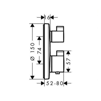SMESITEL_DLYA_VANNY_S_DUSHEM_HANSGROHE_ECOSTAT_S_15758000_MONTAZHNAYA_SKHEMA_1