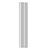 Радиатор стальной Empatiko Takt LR2-232-1750 Mild White 232x1786 12 секций, вертикальный 2-трубчатый, нижнее подключение, мягкий белый (Mild White)