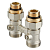 Узел нижнего подключения Royal Thermo прямой 1/2" x 3/4" EK