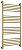 Полотенцесушитель водяной Сунержа Богема+ прямая 1200х600 подключение универсальное, состаренная латунь