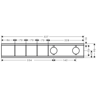 SMESITEL_DLYA_DUSHA_HANSGROHE_RAINSELECT_15381000_MONTAZHNAYA_SKHEMA_1