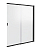 Шторка на ванну Good Door Screen SL-100-C-В 100x140 со скрытым доводчиком, профиль черный
