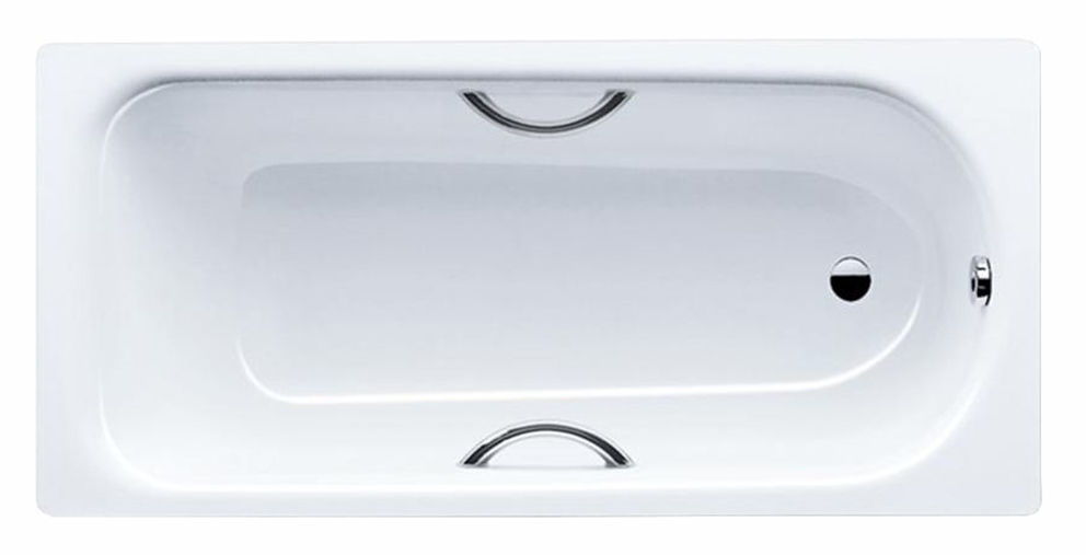Ванна стальная Kaldewei Saniform Plus Star 335, 170x70, с отверстиями под ручки прямоугольная