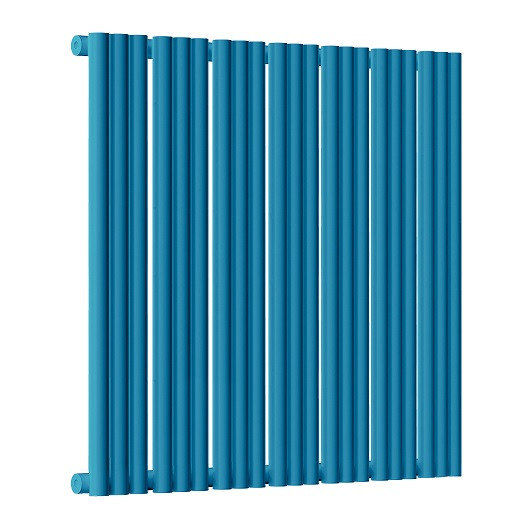 Радиатор стальной Empatiko Takt S1-832-500 Night Blue 832x536 21 секция, вертикальный 1-трубчатый, боковое подключение, синий вечерний