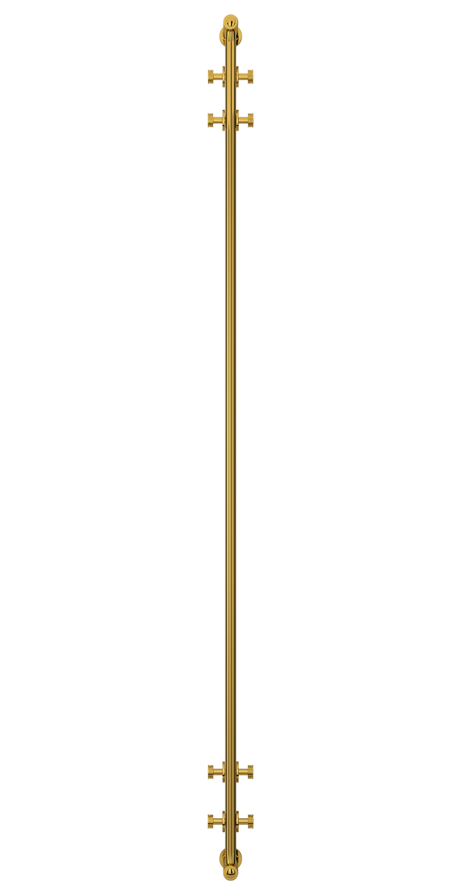 Полотенцесушитель водяной Сунержа Хорда 1800х195 подключение вертикальное / горизонтальное, золото