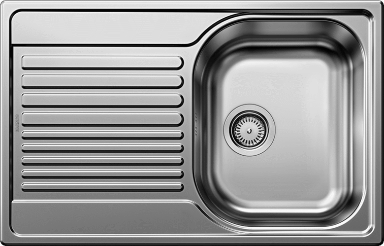 Мойка кухонная Blanco Tipo 45 S Compact, матовая сталь