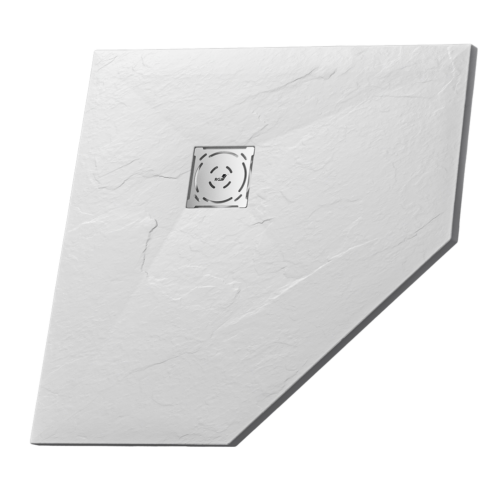 Поддон душевой RGW Stone Tray ST/T-W 100x100 см, белый