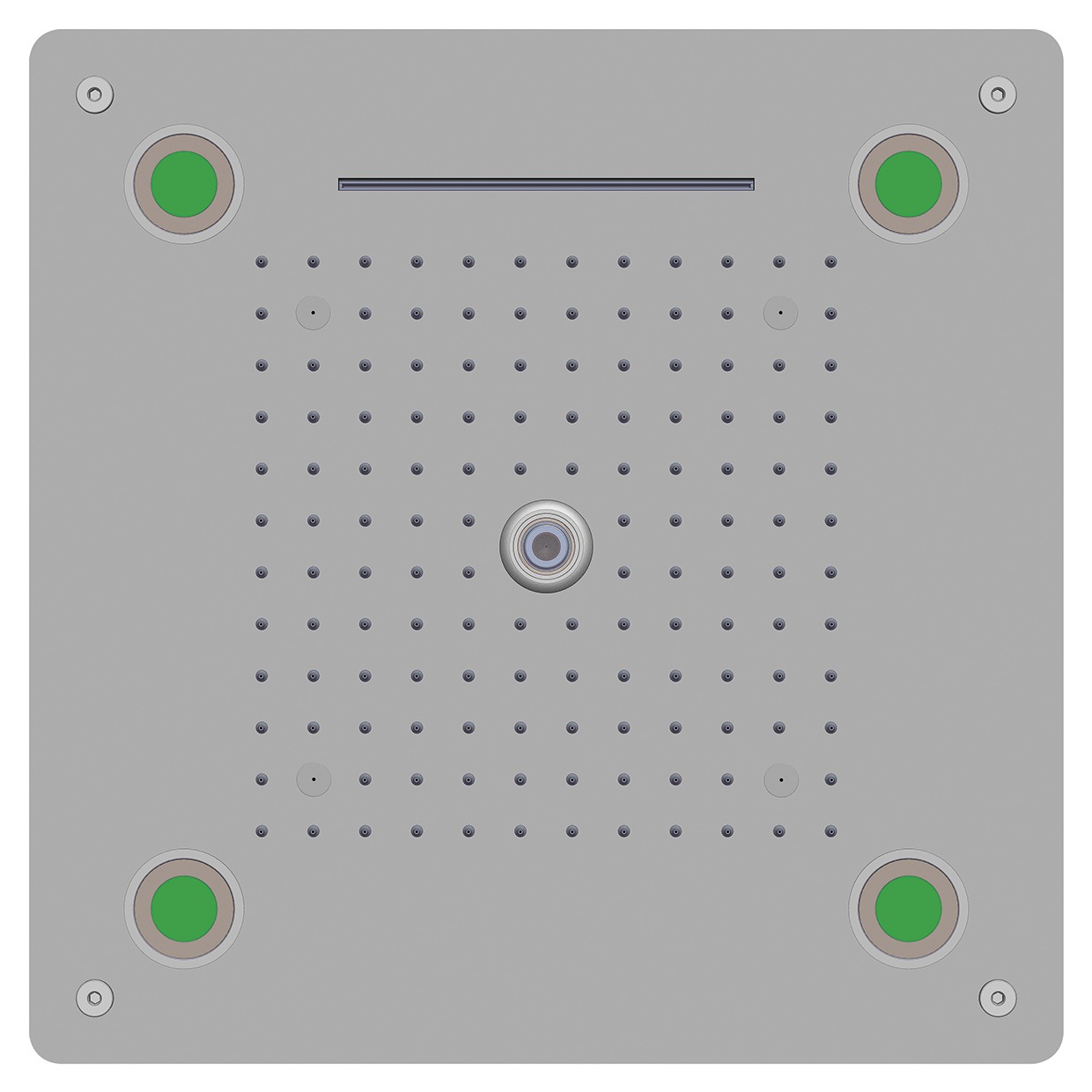 Верхний душ RGW Shower Panels SP-73 многофункциональный, хром