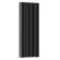 Радиатор стальной Empatiko Takt LR2-472-1750 Confident Black 472x1786 24 секции, вертикальный 2-трубчатый, нижнее подключение, черный (Confident Black)