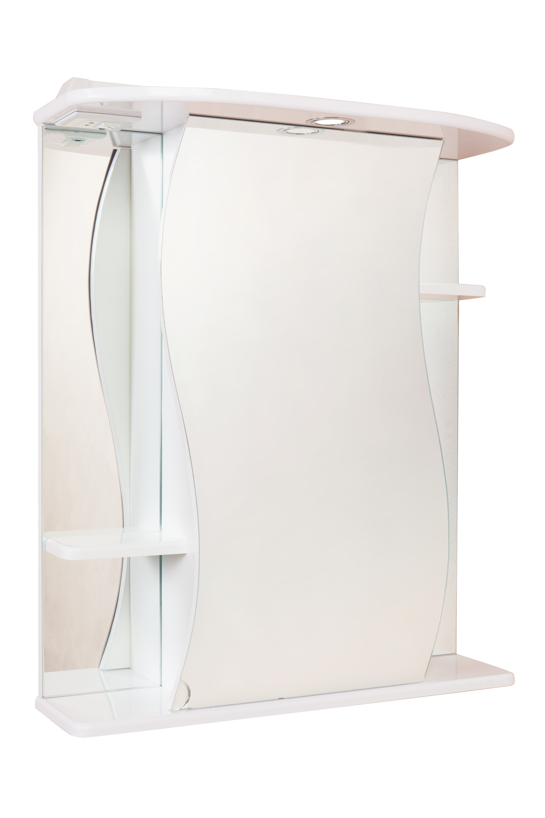 Шкаф зеркальный Onika Лилия 60.01 правый, с LED подсветкой