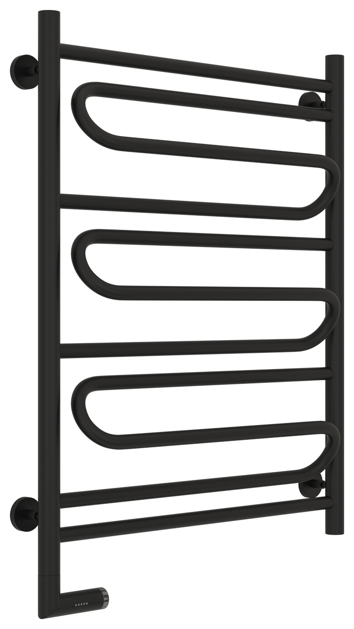 Полотенцесушитель электрический Сунержа Элегия 2.0 800х600 МЭМ левый, черный матовый
