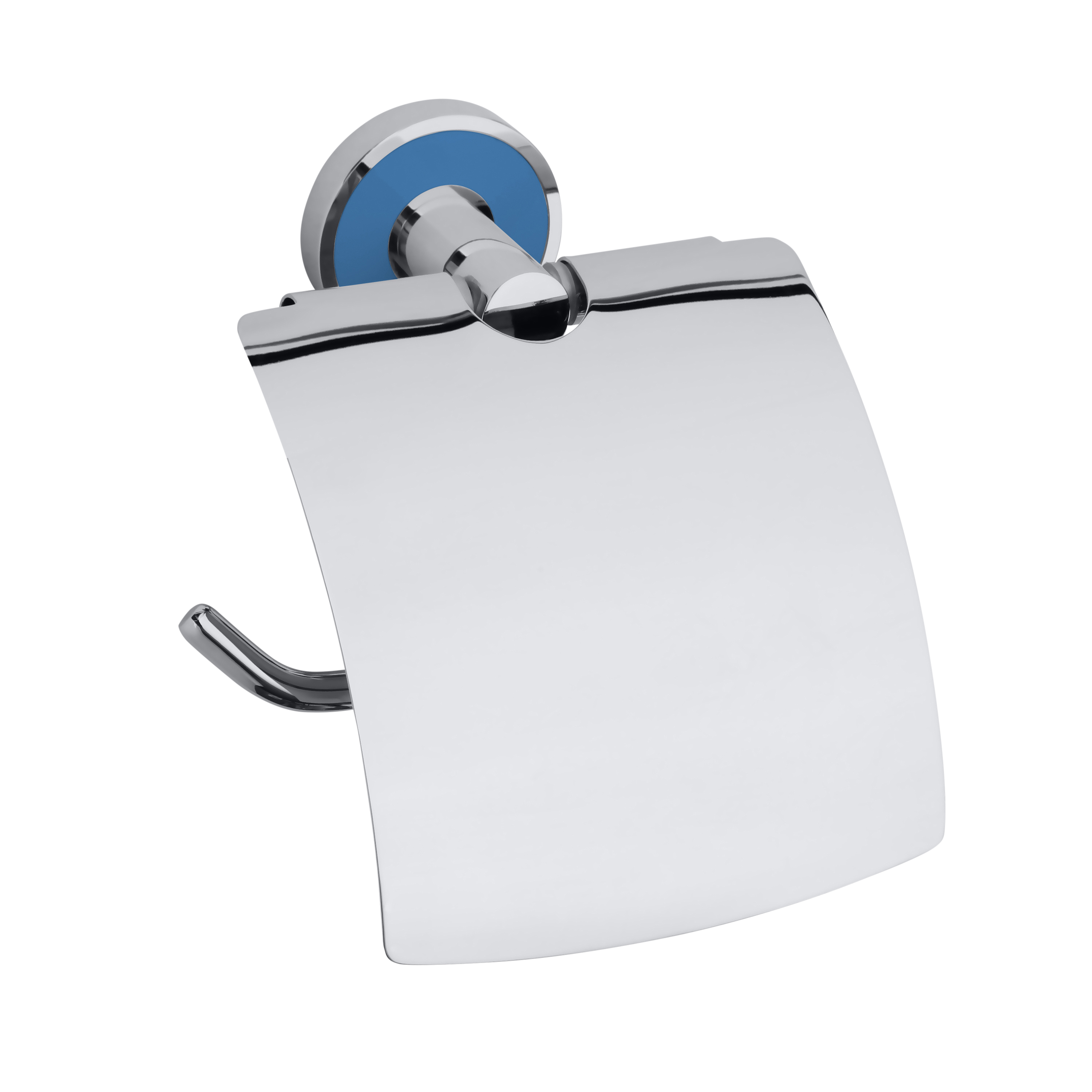 Держатель туалетной бумаги Bemeta Trend-I 104112018d закрытый, светло-синий