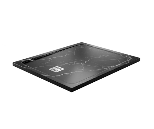 Поддон душевой Wasserkraft Neime 19T10 120x100 черный матовый