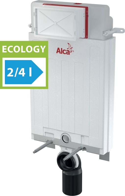 Смывной бачок для скрытого монтажа AlcaPlast Alcamodul AM100/1000E Ecology