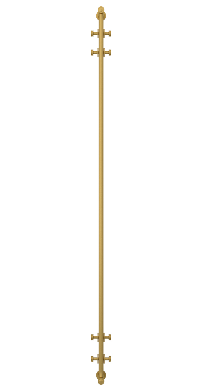 Полотенцесушитель водяной Сунержа Хорда 1800х195 подключение вертикальное / горизонтальное, золото матовое
