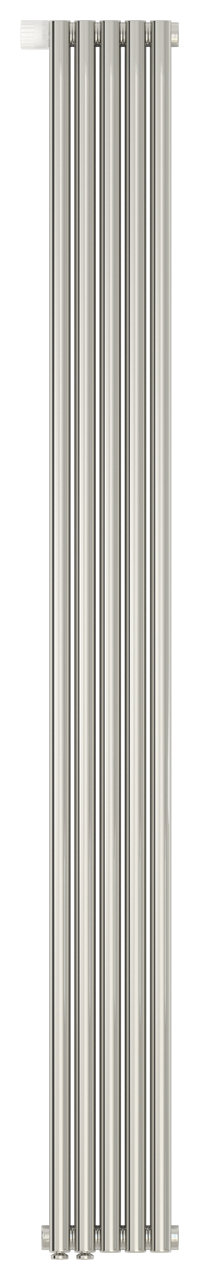 Радиатор стальной Сунержа Эстет-0 EU50 1800х225 5 секций, однорядный нижнее левое, зеркально полированная нержавеющая сталь