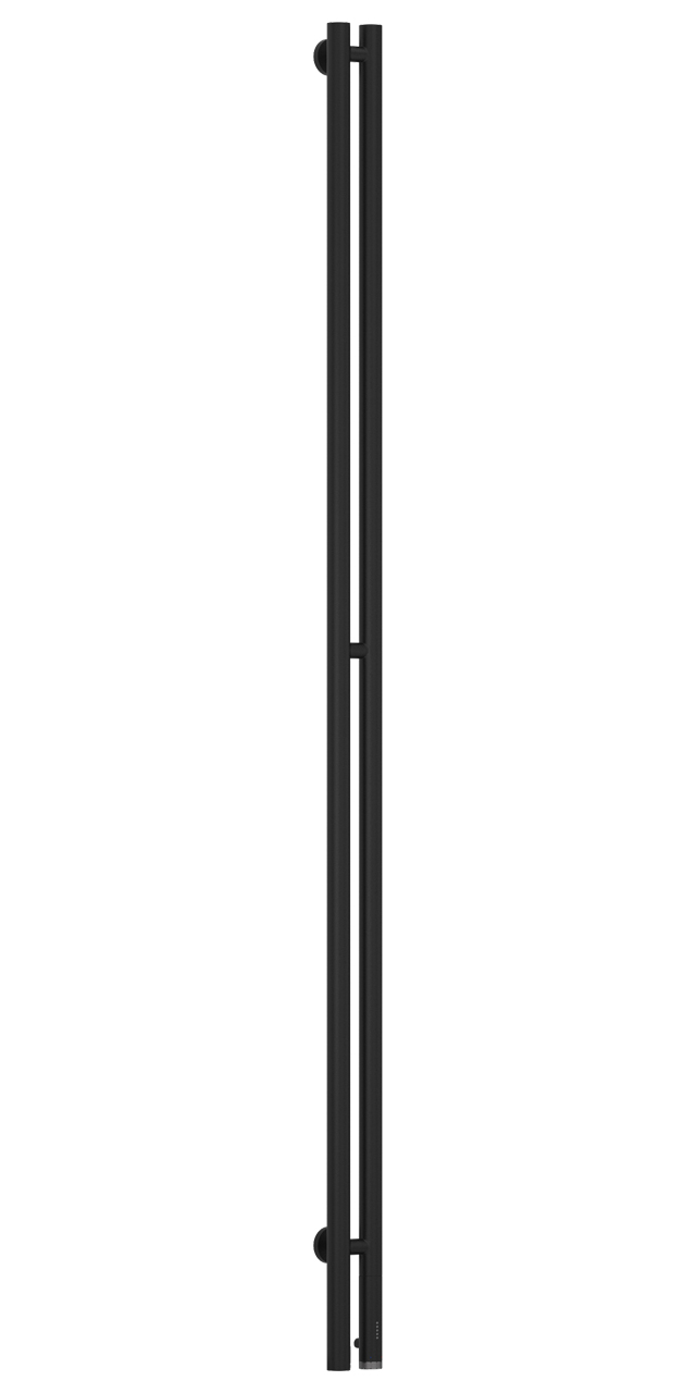 Полотенцесушитель электрический Сунержа Нюанс 1800, черный матовый