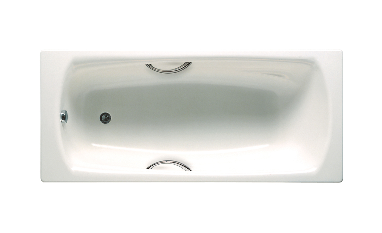 Ванна стальная Roca Swing Plus 180x80 (толщина 3,5 мм) с антискользящим покрытием, 236655000