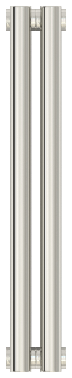 Радиатор стальной Сунержа Эстет-1 500х90 2 секции, однорядный универсальный, белый