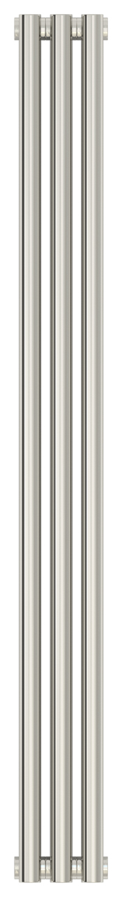 Радиатор стальной Сунержа Эстет-1 1200х135 3 секции, однорядный универсальный, состаренная бронза