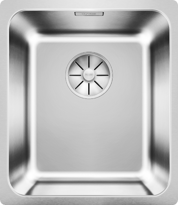 Мойка кухонная Blanco Solis 340-U с отводной арматурой, полированная сталь
